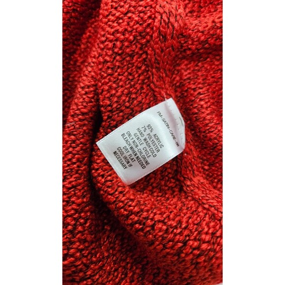 NWT Indigo Red Mock Neck Long Sleeves Pullover Women's Sweater Size L - Picture 9 of 10